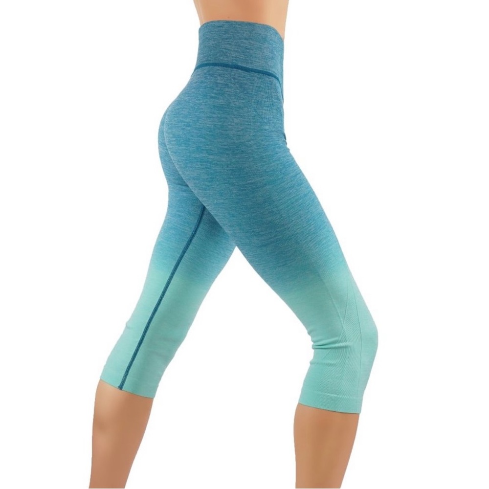 Ombre Capri Seamless Leggings